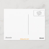 Tuscany Café Postkarte (Rückseite)