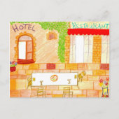 Tuscany Café Postkarte (Vorderseite)