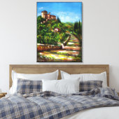TUSCANY LANDSCAPE LEINWANDDRUCK (Insitu (Schlafzimmer))