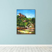 TUSCANY LANDSCAPE LEINWANDDRUCK (Insitu (Holzboden))