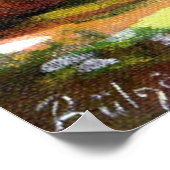 TUSCANY LANDSCAPE POSTER (Ecke)