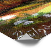 TUSCANY LANDSCAPE POSTER (Ecke)