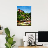TUSCANY LANDSCAPE POSTER (Heimbüro)