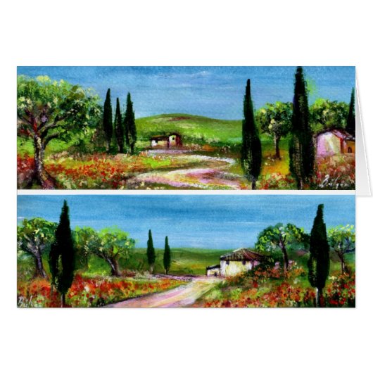 TUSCANY LANDSCAPES (Vorderseite (Horizontal))
