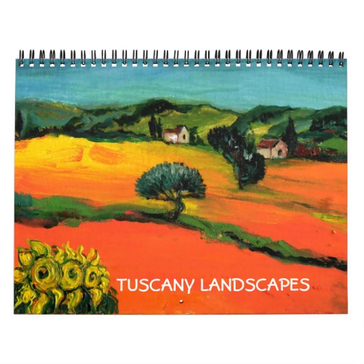 TUSCANY LANDSCAPES FINE ART COLLECTION 2017 KALENDER (Titelbild)