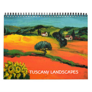 TUSCANY LANDSCAPES FINE ART COLLECTION 2017 KALENDER
