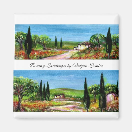 TUSCANY LANDSCAPES MAGNET (Vorne)