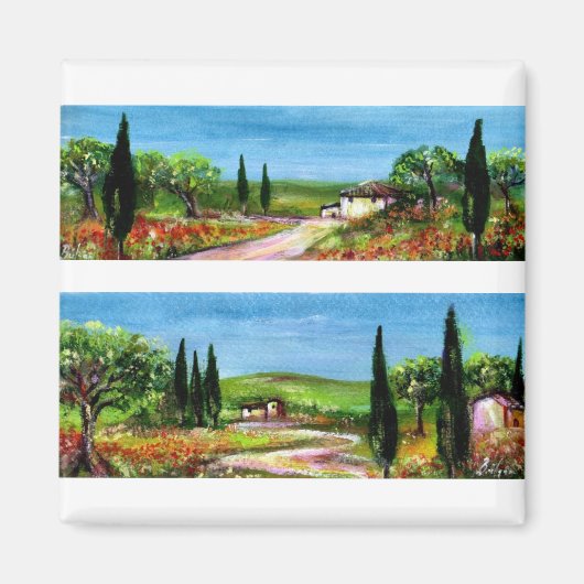 TUSCANY LANDSCAPES MAGNET (Vorne)