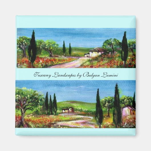 TUSCANY LANDSCAPES MAGNET (Vorne)