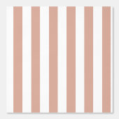 Tuscany Pink And White Stripe Wallpaper Tapete (Vorderseite)