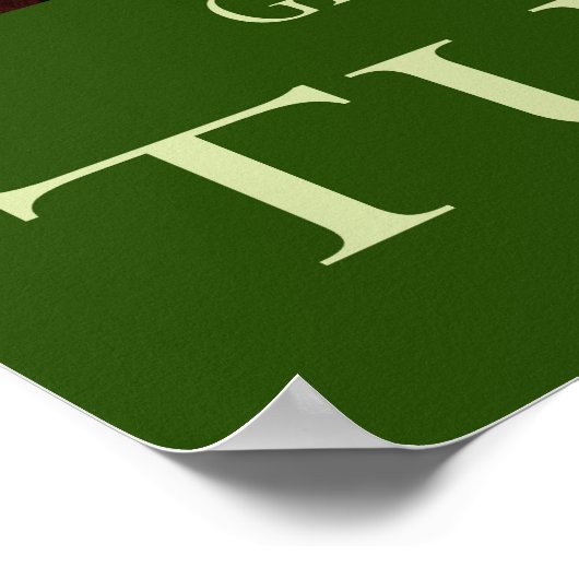 TUSCANY POSTER (Ecke)