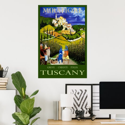 TUSCANY POSTER (Heimbüro)