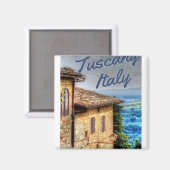 Tuscany Travel Italy Magnet (Vorderseite/Rückseite)
