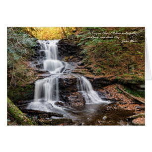Tuscarora Falls at Ricketts Glen Karte