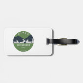 Tuscarora Highlights Gepäckanhänger (Rückseite horizontal)