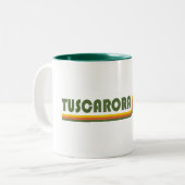 Tuscarora Highlights Zweifarbige Tasse (Vorderseite Links)