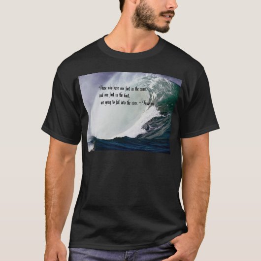 Tuscarora-Sprichwort-Ureinwohnerzitat T-Shirt (Vorderseite)