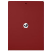 Tuschekunst mit Schnecke und Rotem Bambus Klemmbrett (Rückseite)