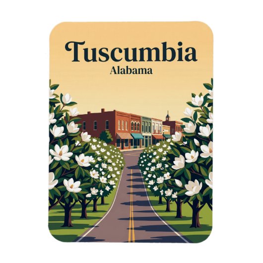 Tuscumbia USA Magnet (Vertikal)