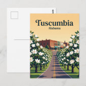 Tuscumbia USA Postkarte (Vorne/Hinten)