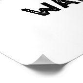 Tusk Tusk Ein anderer Walrus Pun Funny Animal Pub Poster (Ecke)