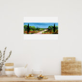 TUSKANISCHE LANDSCHAFT 4 POSTER (Küche)