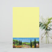 TUSKANISCHE LANDSCHAFT 5 BRIEFPAPIER (Stehend Vorderseite)