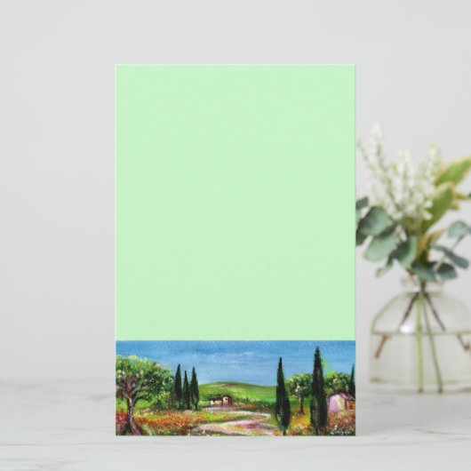 TUSKANISCHE LANDSCHAFT 5 BRIEFPAPIER (Stehend Vorderseite)