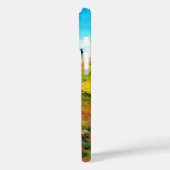 TUSKANISCHE LANDSCHAFT MIT POPPIEN Case-Mate iPhone HÜLLE (Rückseite / Links)