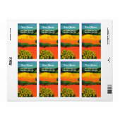 TUSKANISCHE LANDSCHAFT MIT SONNENBLUMEN (Vorne)