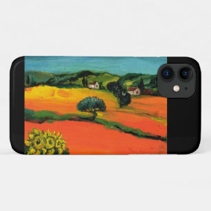 TUSKANISCHE LANDSCHAFT MIT SONNENBLUMEN Case-Mate iPhone HÜLLE