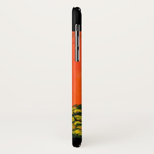 TUSKANISCHE LANDSCHAFT MIT SONNENBLUMEN Case-Mate iPhone HÜLLE (Hinten/Links)