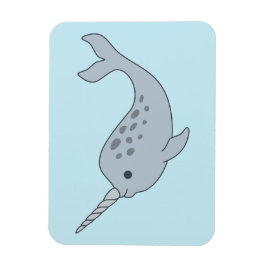 Tusked Narwhal Magnet