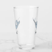 Tusked Narwhal Namensglas Glas (Links)