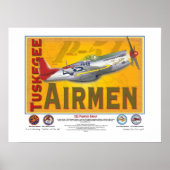 Tuskegee Airman Poster (Vorne)