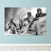 Tuskegee Airmen 1942 Leinwanddruck (Insitu (Holzboden))