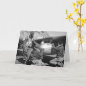 Tuskegee Airmen, 1945 Karte (Gelbe Blume)