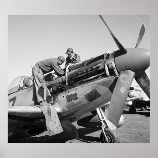 Tuskegee Airmen: 1945 Poster (Vorne)