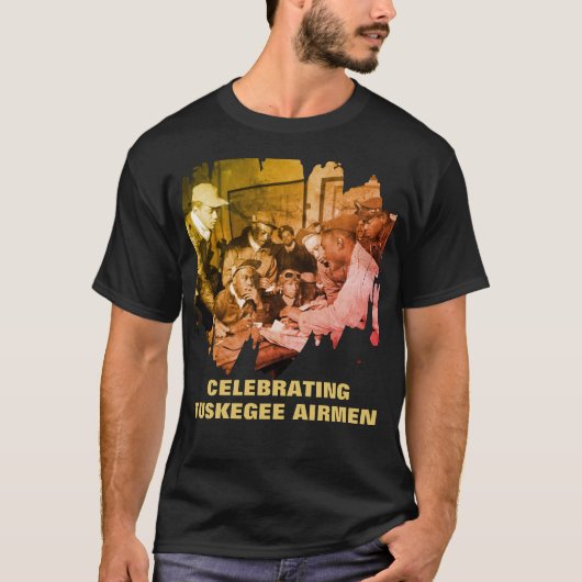 TUSKEGEE AIRMEN Afrikanische Helden T-Shirt (Vorderseite)