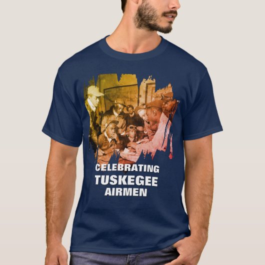 TUSKEGEE AIRMEN Afrikanische Helden T-Shirt (Vorderseite)