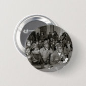 Tuskegee Airmen beim Briefing des Zweiten Weltkrie Button (Vorne & Hinten)