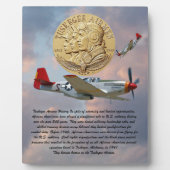 Tuskegee Airmen Coin Fotoplatte (Vorderseite)