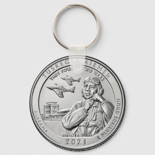 Tuskegee Airmen COIN Schlüsselanhänger