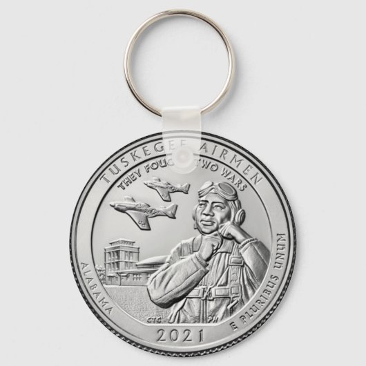 Tuskegee Airmen COIN Schlüsselanhänger (Vorderseite)