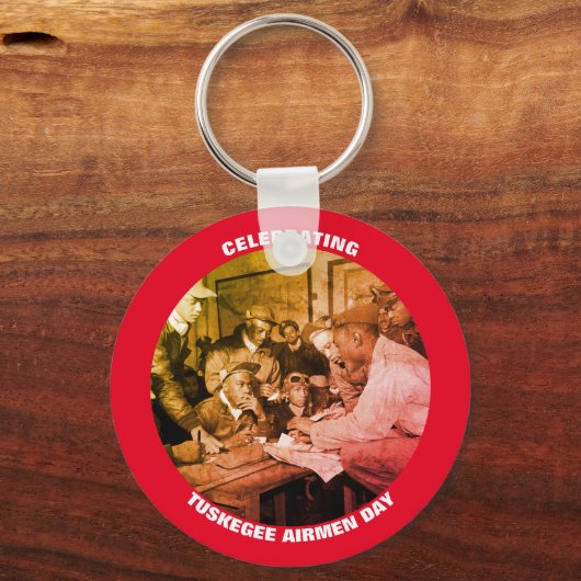 TUSKEGEE AIRMEN DAY SCHLÜSSELANHÄNGER (Vorderseite)