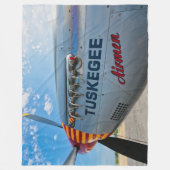 TUSKEGEE AIRMEN FLEECEDECKE (Vorderseite)