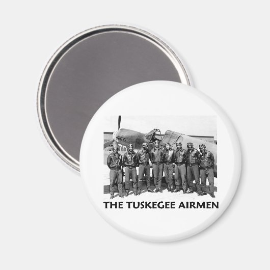 Tuskegee Airmen Magnet (Vorderseite/Rückseite)