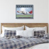 Tuskegee Airmen Poster Leinwanddruck (Insitu (Schlafzimmer))