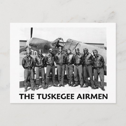 Tuskegee Airmen Postkarte (Vorderseite)