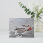 Tuskegee Airmen Postkarte (Stehend Vorderseite)